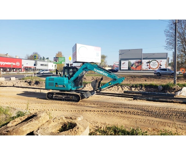 Изображение Компактный экскаватор SUNWARD SWE80E9